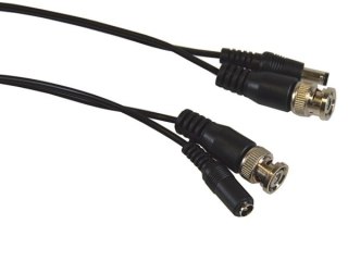 BOWI Kabel BNC(wtyk-wtyk)+DC 2,1/5,5(wtyk-gniazdo) 50m