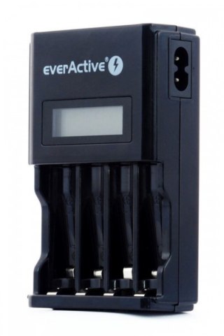 Ładowarka baterii everActive NC-450 wyświetlacz LC