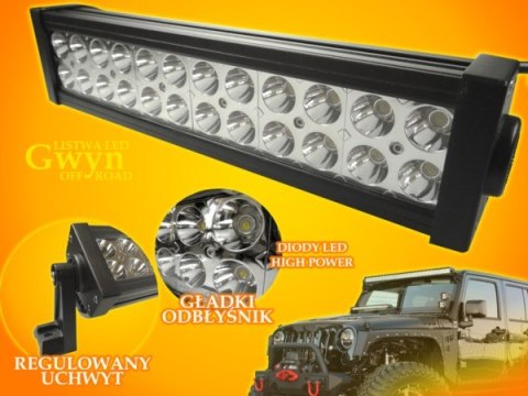 BOWI Listwa LED Gifford 72W CW Off Road Curved.