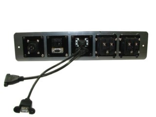 BOWI Media port Cova 2*230V 1*USB 1*HDMI 1*VGA 1*RJ45