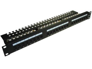 BOWI Patch panel 24-port UTP6 1U 19" złącza krone LSA