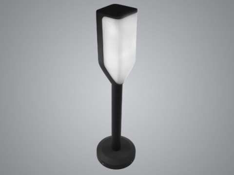 Słupek ogrodowy LED Saven 6W WW czarna IP54 50cm