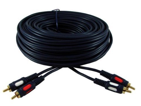 BOWI Kabel 2*RCA HQ łezka 10m