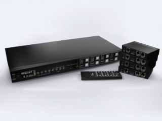 BOWI Matrix HDMI 4/4 po skrętce HDBase-T