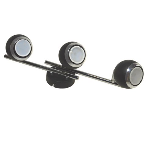 Lampa spotlight Kynis 3xGU10 czarna