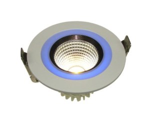 BOWI Downlight LED COB CALON 7W+3W biały ciepły+niebi-