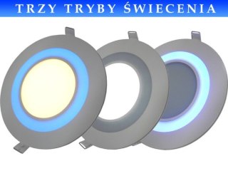 Downlight LED Power EASY 13W+2W CW+blue