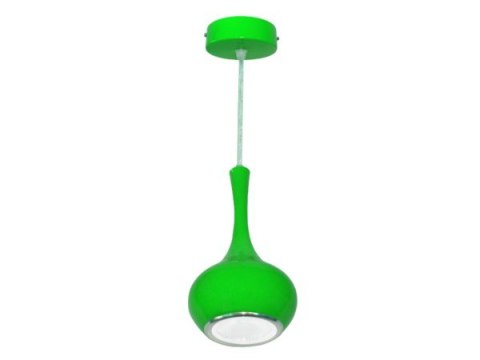 Lampa wisząca Karlo led cob 5W zielona DW