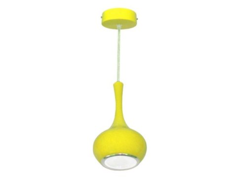 Lampa wisząca Karlo led cob 5W żółta DW