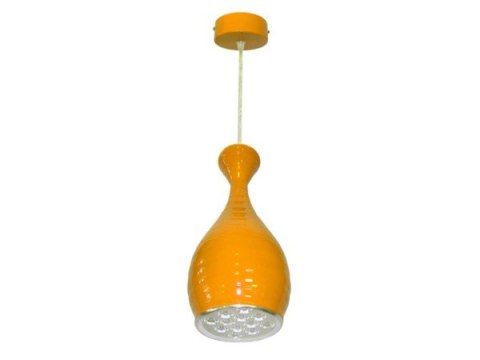 Lampa wisząca Uma led power 12W pomarańczowa DW