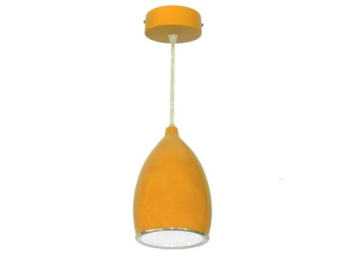 Lampa wisząca Uriel led power 15W pomarańczowa DW