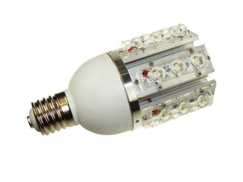 Żarówka uliczna LED E40 6 sekcji I 18W CW