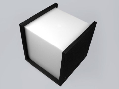 Oprawa elewacyjna Javen 1x E27 czarna