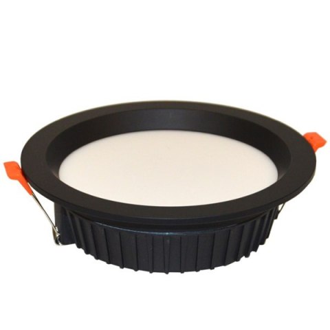 Downlight LED Karel 30W 4000K czarny SEOUL