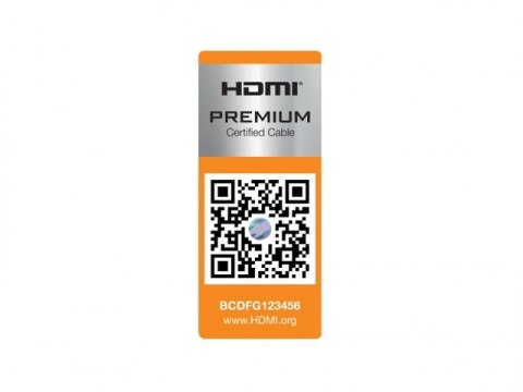 KABEL HDMI M/M V2.0 2M 4K 60HZ CZARNY POTRÓJNIE EKRANOWANY PREMIUM DELOCK