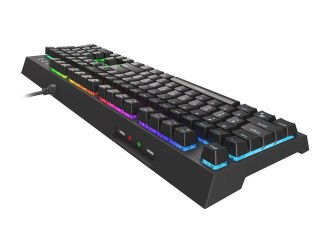 KLAWIATURA DLA GRACZY GENESIS THOR 210 RGB US PODŚWIETLENIE HYBRYDOWA (USZKODZONE OPAKOWANIE)