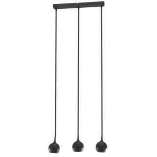 Lampa spotlight Colm 3xGU10 czarna wisząca