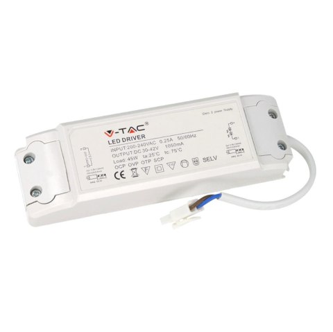Panel LED V-TAC 40W 600x600 PMMA 120Lm/W VT-6060-6 3000K 4950lm