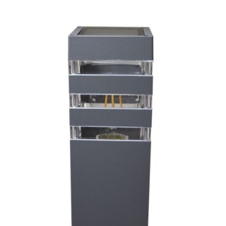Słupek ogrodowy Santa 1x E27 50cm antracyt