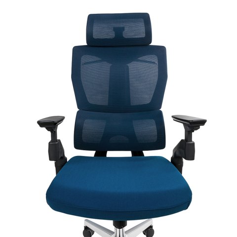 Fotel biurowy obrotowy z podłokietnikiem BARD blue SPACETRONIK