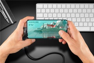 Kabel USB 3.0 x2 - micro-B do dysków Goobay 0.3m