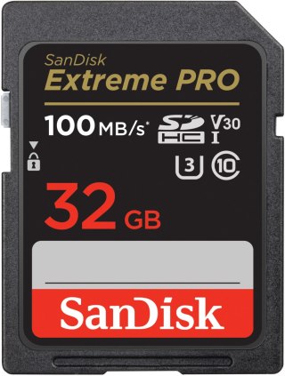 Karta pamięci SANDISK Extreme Pro SDXC 32GB V30 SanDisk