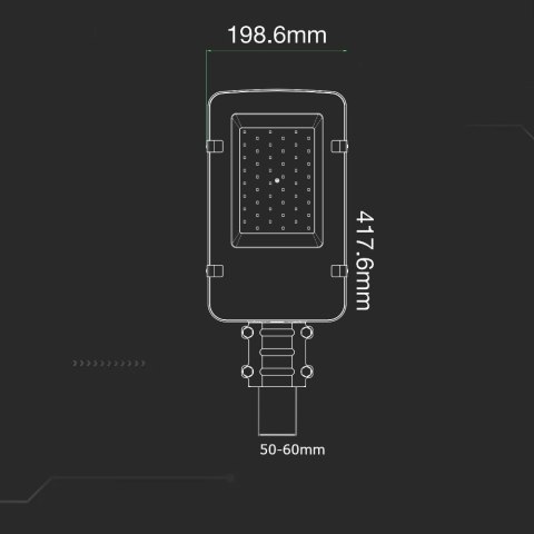 Oprawa Uliczna LED V-TAC SAMSUNG CHIP 30W VT-30ST 4000K 3000lm 5 Lat Gwarancji