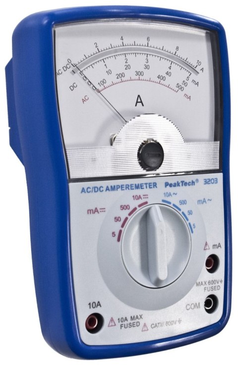 Amperomierz analogowy 10A AC DC PeakTech 3295 PEAKTECH