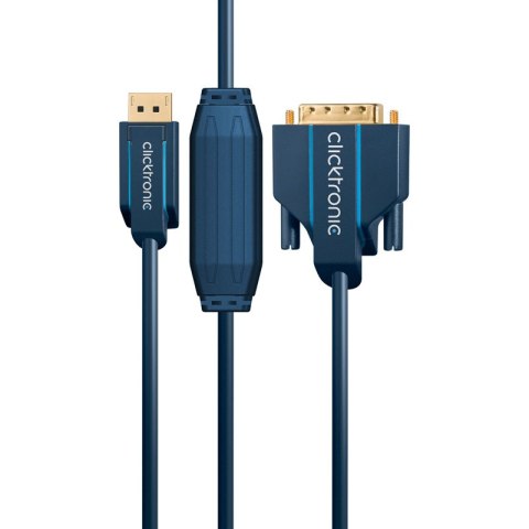 Kabel DVI-D (18+1) Single Link - HDMI Goobay 10m Goobay