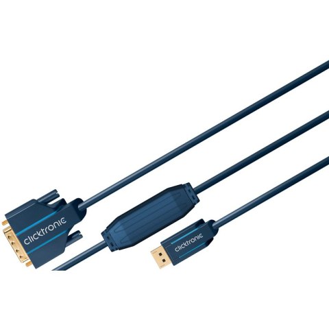 Kabel DVI-D (18+1) Single Link - HDMI Goobay 10m Goobay