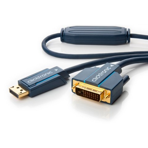 Kabel DVI-D (18+1) Single Link - HDMI Goobay 10m Goobay