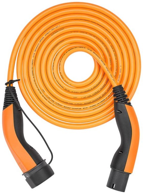 Kabel EV HELIX Type 2 LAPP 22kW 32A orange 5m LAPP