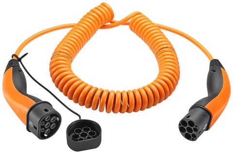 Kabel EV spiralny Type 2 LAPP 11kW 20A orange 5m LAPP