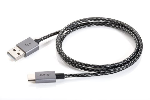 Kabel USB-C - USB typu A 2.0 Goobay Biały 1m