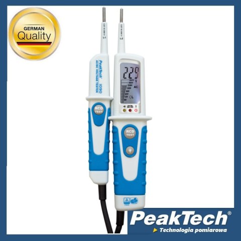 Tester Napięcia Prądu AC DC +/- LCD PeakTech 1090 PEAKTECH