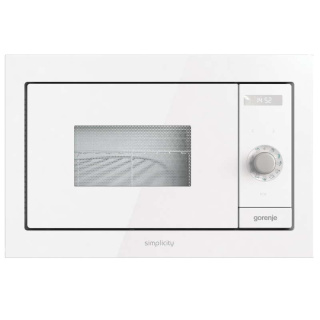 Gorenje BM235SYW Kuchenka mikrofalowa do zabudowy 23l z grillem 1200W biała