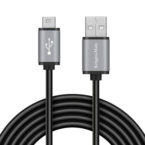 Kabel USB - mini USB 1m Kruger&Matz Basic