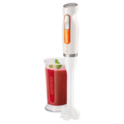 Sencor SHB4211WH Blender ręczny z pojemnikiem turbo 600W biały