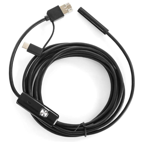 Spacetronik Kamera inspekcyjna endoskop USB microUSB typ-C 3,5m