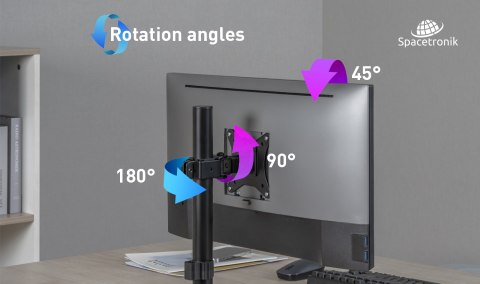 Uchwyt monitora Spacetronik SPA-110 SPACETRONIK