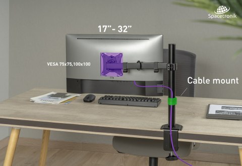 Uchwyt monitora Spacetronik SPA-112 SPACETRONIK