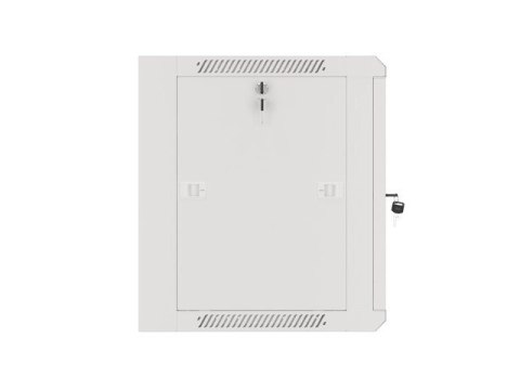 SZAFA INSTALACYJNA RACK WISZĄCA 19" 9U 450 SZARA DRZWI SZKLANE LANBERG (ZŁOŻONA)