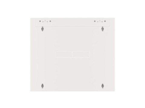 SZAFA INSTALACYJNA RACK WISZĄCA 19" 9U 450 SZARA DRZWI SZKLANE LANBERG (ZŁOŻONA)