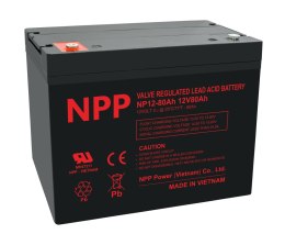 Akumulator AGM NP 12V 80Ah T14 NPP
