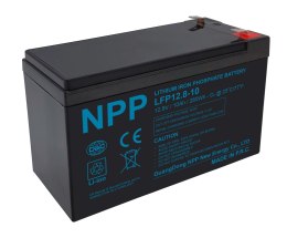 Akumulator LFP LiFePO4 12,8V 10Ah T2 NPP POWER