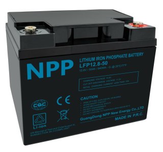 Akumulator LFP LiFePO4 12.8V 50Ah T14 NPP POWER