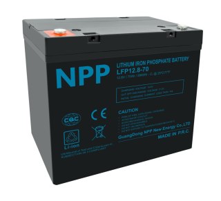 Akumulator LFP LiFePO4 12.8V 70Ah T14 NPP POWER