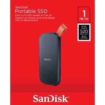 Dysk przenośny SanDisk Portable SSD 1TB 520 MB/s SanDisk