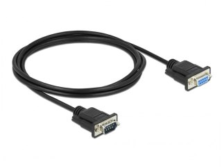 KABEL TRANSMISYJNY SZEREGOWY 9M/9F RS232 2M DELOCK