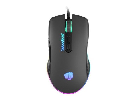 MYSZ DLA GRACZY FURY SCRAPPER 6400DPI PODŚWIETLENIE RGB OPROGRAMOWANIE GAMIN (USZKODZONE OPAKOWANIE)